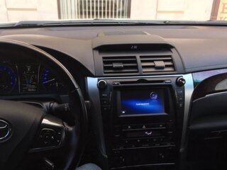 2017 Toyota Camry VII (XV50) Рестайлинг, белый, 2000007 рублей, вид 5