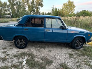 2008 Lada (ВАЗ) 2107, синий, 125000 рублей, вид 5
