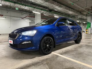 2020 Skoda Rapid II, синий, 1750000 рублей, вид 2
