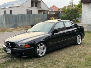 1997 BMW 5 серии 520i IV (E39), чёрный, 870000 рублей, вид 2