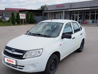 2014 Lada (ВАЗ) Granta I, белый, 370000 рублей, вид 3
