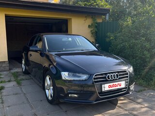 2013 Audi A4 IV (B8) Рестайлинг, чёрный, 1580000 рублей, вид 4