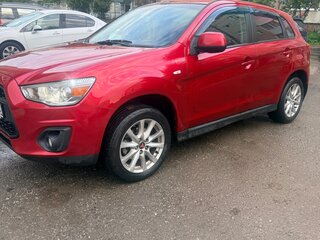 2013 Mitsubishi ASX I Рестайлинг, красный, 900000 рублей, вид 4