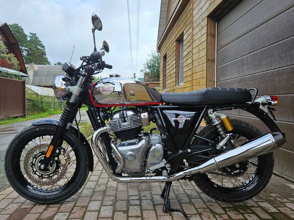 2024 Royal Enfield Interceptor 650, серебристый, 590000 рублей - вид 14