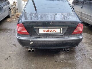 2000 Mercedes-Benz S-Класс 430 IV (W220), чёрный, 700000 рублей, вид 5
