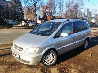 2005 Opel Zafira A Рестайлинг, серебристый, 420000 рублей, вид 1