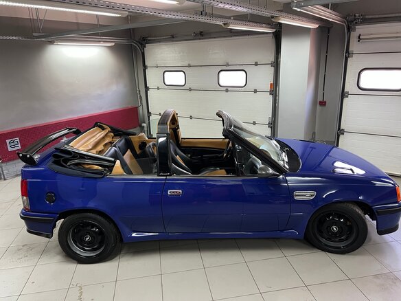 1989 Opel Kadett E Рестайлинг, синий - вид 10