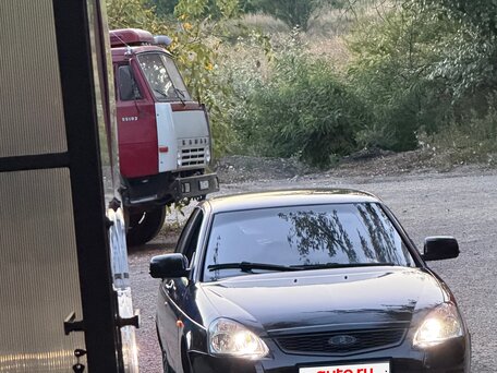 2007 Lada (ВАЗ) Priora I, чёрный, 220000 рублей, вид 3