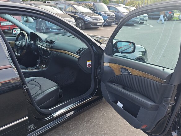 2006 Mercedes-Benz E-Класс 200 III (W211, S211), чёрный, 1300000 рублей - вид 13