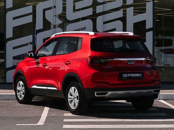 2021 Chery Tiggo 4 I Рестайлинг, красный - вид 1