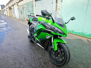 2017 Kawasaki Ninja 1000 SX, зелёный, 859000 рублей, вид 5