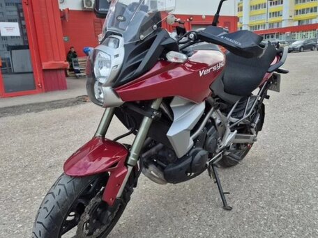 2012 Kawasaki Versys 650, красный, 450000 рублей, вид 1