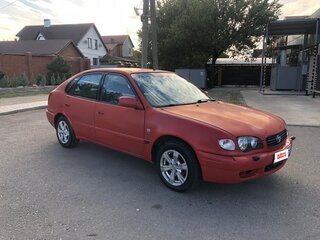 2000 Toyota Corolla VIII (E110) Рестайлинг, красный, 230000 рублей, вид 2