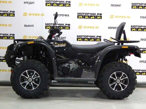 2026 Stels ATV-600YL Леопард, чёрный, 669000 рублей - вид 3