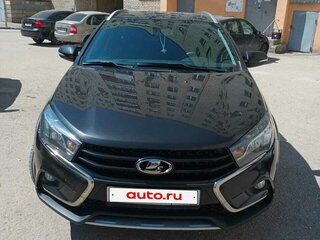 2019 Lada (ВАЗ) Vesta SW Cross I, чёрный, 1000000 рублей, вид 1