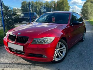 2006 BMW 3 серии 320i V (E90/E91/E92/E93), красный, 970000 рублей, вид 1