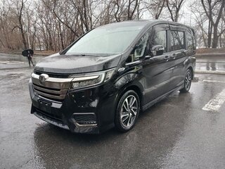 2019 Honda Stepwgn Spada V Рестайлинг, чёрный, 2190000 рублей, вид 2
