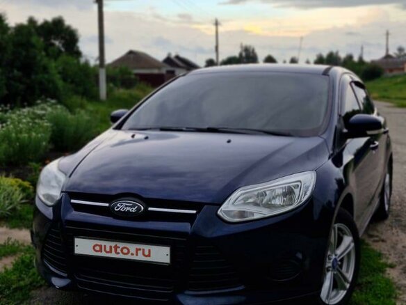 2012 Ford Focus III, синий, 980000 рублей - вид 1