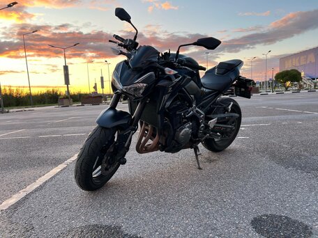 2017 Kawasaki Z 900, чёрный, 720000 рублей, вид 4