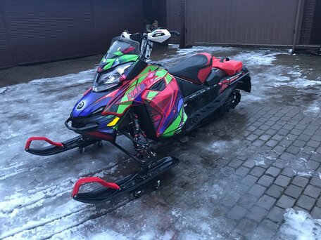 2013 BRP Lynx Rave, красный, 700000 рублей, вид 2