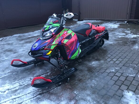 2013 BRP Lynx Rave, красный, 700000 рублей - вид 1