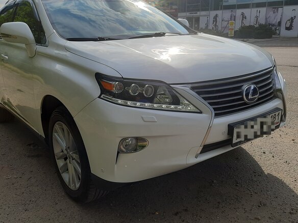 2014 Lexus RX 450h III Рестайлинг, белый, 3250000 рублей - вид 7