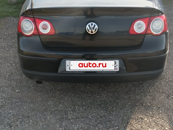 2008 Volkswagen Passat B6, чёрный, 500000 рублей - вид 6
