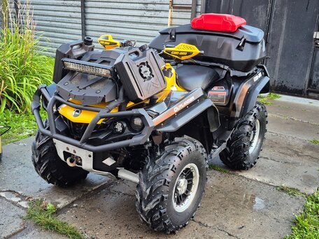 2017 BRP Can-Am Outlander X MR 650, жёлтый, 780000 рублей, вид 1