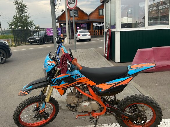 2024 Kayo Evolution YX125EM, оранжевый, 71000 рублей - вид 10