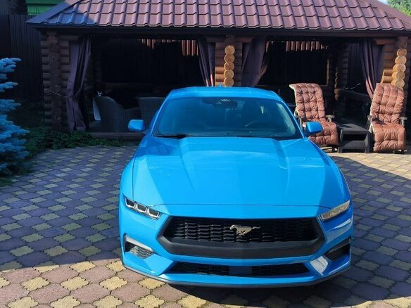 2024 Ford Mustang VII, голубой, 5990000 рублей - вид 7