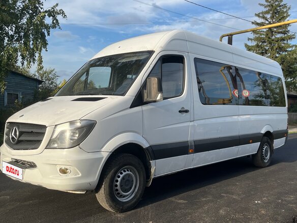 2014 Mercedes-Benz Sprinter, белый - вид 1