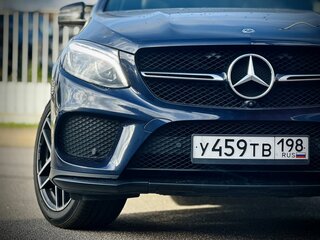 2018 Mercedes-Benz GLE Coupe 350 d I (C292), синий, 4099000 рублей, вид 2