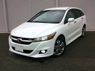 2014 Honda Stream II Рестайлинг, белый, 914000 рублей, вид 3