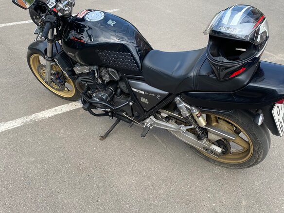 1993 Honda CB 400 Super Four, чёрный, 220000 рублей - вид 20