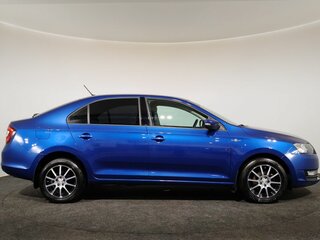 2019 Skoda Rapid I Рестайлинг, синий, 1250000 рублей, вид 4