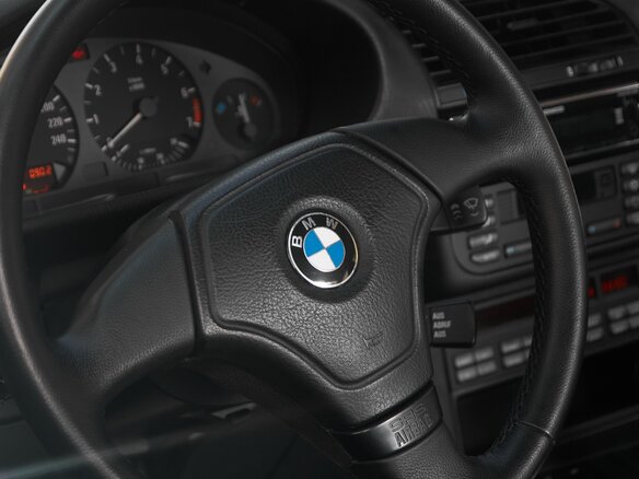 1996 BMW 3 серии 328i III (E36), серебристый, 1700000 рублей - вид 10