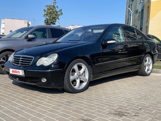 2004 Mercedes-Benz C-Класс 230 II (W203), чёрный, 800000 рублей, вид 2