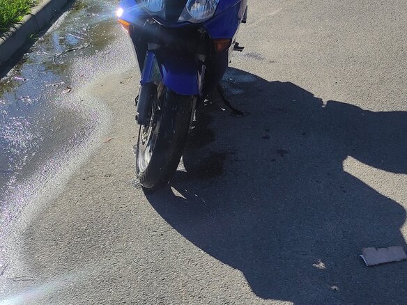 2005 Honda VFR 800, синий, 350000 рублей - вид 2