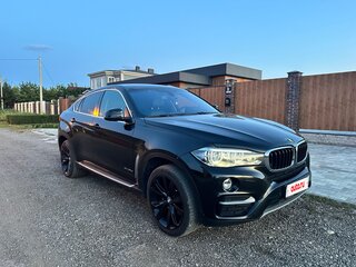 2016 BMW X6 30d II (F16), чёрный, 3500000 рублей, вид 4