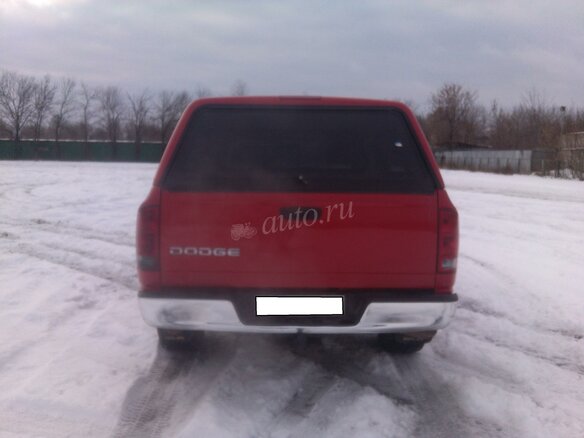 2003 Dodge RAM III (DR/DH), красный - вид 4