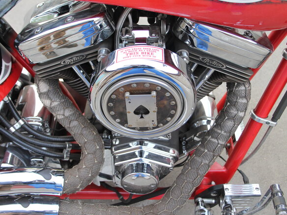 2013 Harley-Davidson Softail Custom, чёрный, 1350000 рублей - вид 4