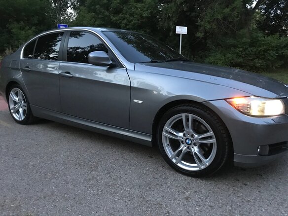 2011 BMW 3 серии 325i V (E90/E91/E92/E93) Рестайлинг, серебристый - вид 10