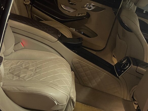 2018 Mercedes-Benz Maybach S-Класс 560 I (X222) Рестайлинг, чёрный, 8500000 рублей - вид 13