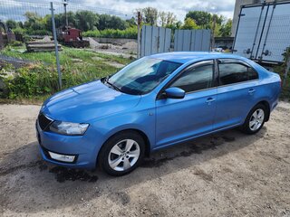 2016 Skoda Rapid I, синий, 1170000 рублей, вид 1