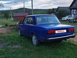 2001 Lada (ВАЗ) 2107, синий, 200000 рублей, вид 2