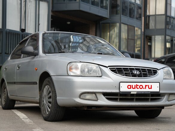 2005 Hyundai Accent ТагАЗ II, серебристый, 250000 рублей - вид 7