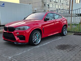 2015 BMW X6 50i II (F16), красный, 3850000 рублей, вид 1