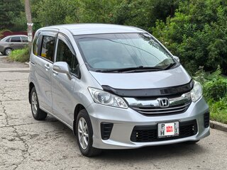 2014 Honda Freed I Рестайлинг 2, серый, 1250000 рублей, вид 1