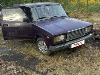 2002 Lada (ВАЗ) 2107, фиолетовый, 80000 рублей, вид 2