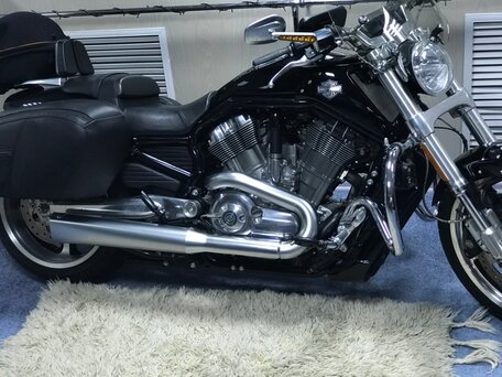 2010 Harley-Davidson V-Rod Muscle, чёрный, 1900000 рублей, вид 4